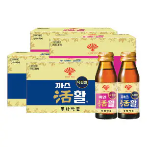 상품 이미지: 동화약품 부채표 까스활 75ml 20개+미인활 75ml 20개