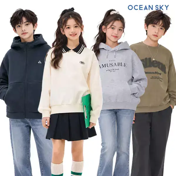 상품 이미지: [25%즉할]오션스카이본사 주니어 FW 등교룩 준비끝! 맨투맨/팬츠/아우터 외