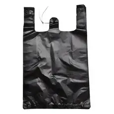 상품 이미지: 부국비닐봉투 손잡이 일반마트봉투3호 검정, 10L, 200개
