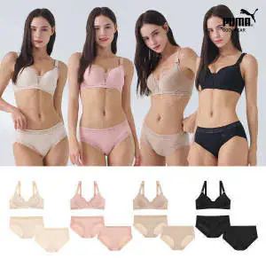 상품 이미지: 푸마 바디웨어 여성 에어리 서포트 브라팬티+세컨팬티 12종세트