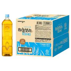 상품 이미지: 하늘보리 에코 무라벨, 1.5L, 12개