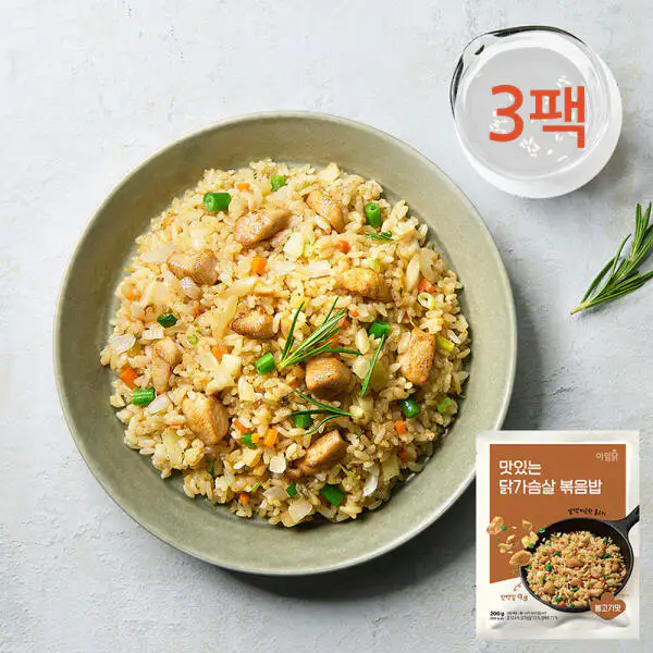 상품 이미지: [아임닭] 맛있는 저당 닭가슴살 불고기 볶음밥 3팩