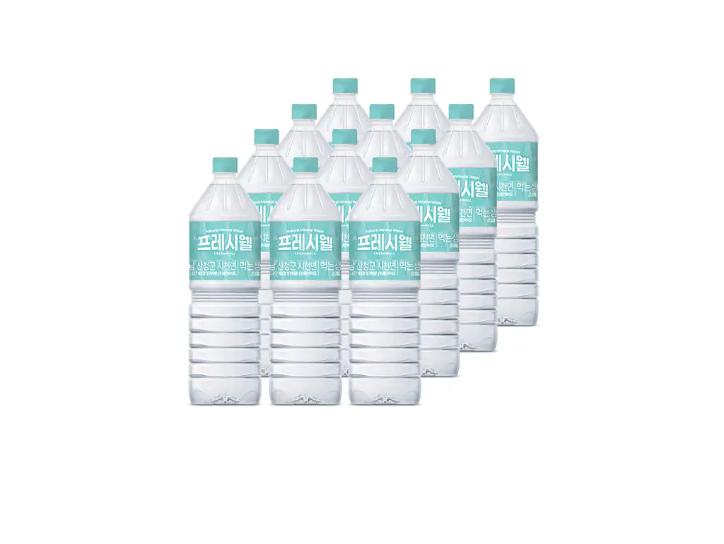 상품 이미지: (무료배송) 프레시웰 2L X 24 (유라벨/무라벨 랜덤 발송)