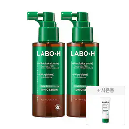상품 이미지: 라보에이치 두피강화클리닉 토닉세럼 100ml, 2개+증정(샴푸 100ml, 1개)