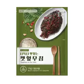 상품 이미지: 반찬단지 깻잎무침 1kg 깻잎절임 장아찌