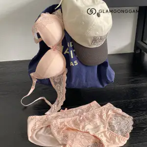 상품 이미지: (3종세트) 글램공감 브라1+팬티2 속옷세트 무료배송 특가/A~D컵/빅사이즈