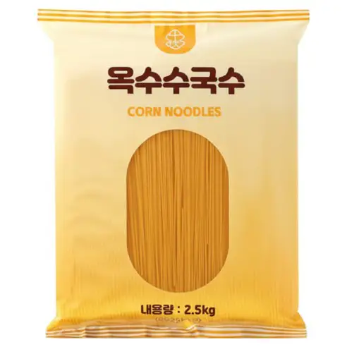 상품 이미지: 옥수수국수 100%옥수수가루 웰빙 저칼로리 건강간편요리, 1개, 2.5kg