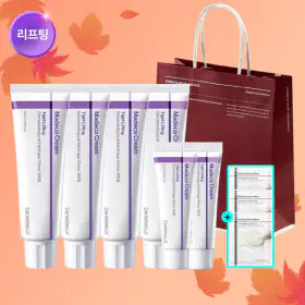 상품 이미지: 마데카크림 타이트 리프팅 50ml 4개+15ml 2개+사은품(마스크팩 3매)+쇼핑백_스타배송(풀)_BB