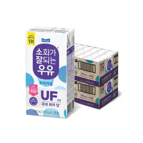상품 이미지: 매일 소화가 잘되는 멸균우유 190ml 48팩