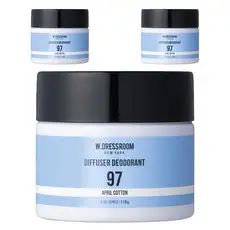 상품 이미지: 더블유드레스룸 퍼퓸 탈취제 97번 에이프릴코튼 본품, 110g, 3개