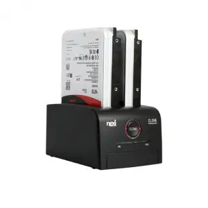 상품 이미지: NX1263 USB3.1 C타입 하드 도킹스테이션(NX-608U31B) (밀알)