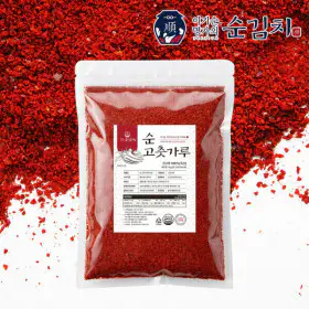 상품 이미지: 국내산 고춧가루 이기순 명인의 순(順) 고춧가루 1kg 25년산 100% 건고추 지퍼백