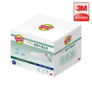 상품 이미지: 3M 스카치브라이트 대형 올뉴 재활용 PET 정전기 청소포 대용량 150매
