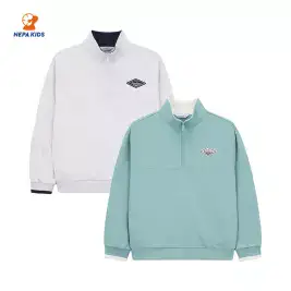 상품 이미지: NEPA KIDS 네파키즈 남아 NSA 그래픽 하프집 맨투맨 KL15301