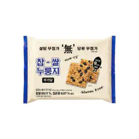 상품 이미지: 찹쌀 누룽지 쌀과자 스낵 무가당 300g(25g x 12봉) 5팩 개별포장