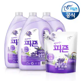 상품 이미지: 섬유유연제 피죤 3100ml x3개+2300mlx1개p(핑크/옐로/블루/바이올렛)