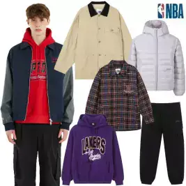 상품 이미지: [NBA] 가을 베스트 추가 인하 + 겨울 선오픈 + 10%쿠폰까지! 점퍼/경량/자켓/티셔츠/팬츠