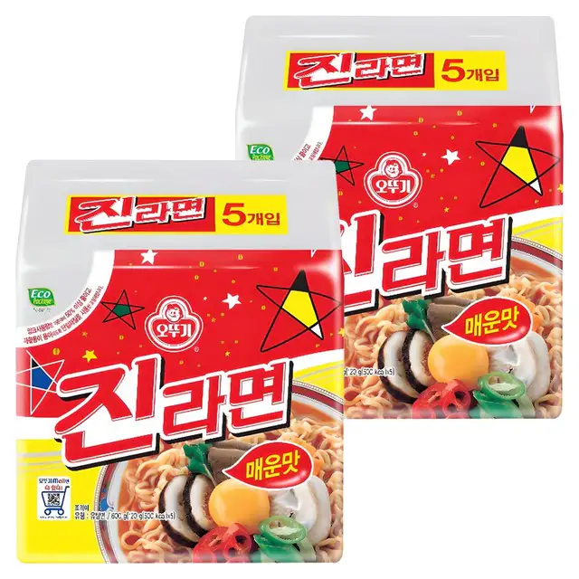 상품 이미지: 오뚜기 진라면 매운맛 120g, 10개