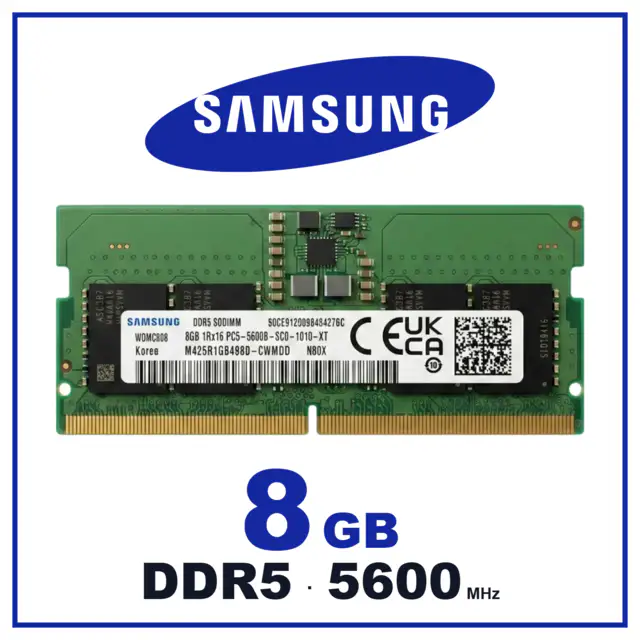 상품 이미지: 삼성 노트북용 DDR5 램 메모리 SODIMM