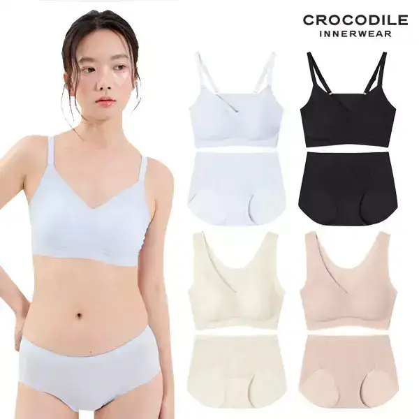 상품 이미지: [30%+T11%]크로커다일 COOL한 여름 브라/팬티/세트 단독 구성