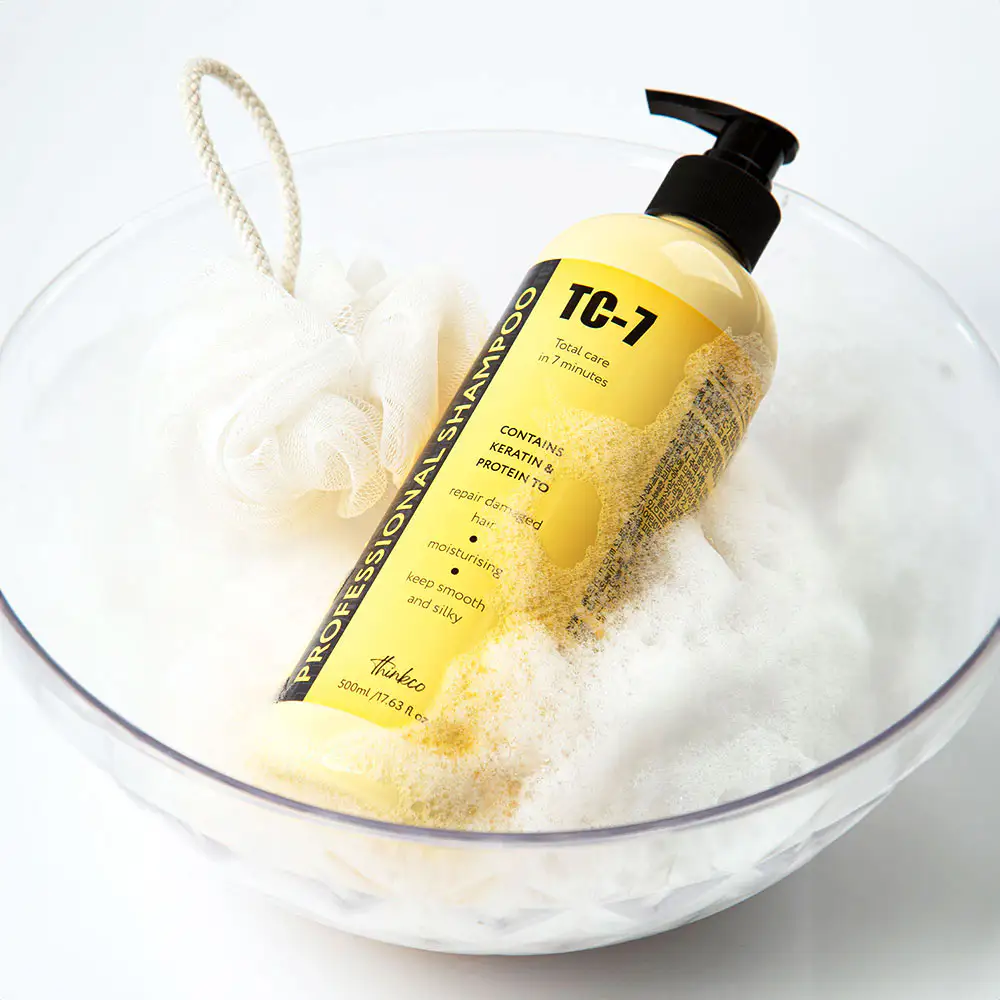 상품 이미지: [본품 체험딜] TC-7 프로페셔널 케라틴 단백질 샴푸 500ml, 손상 모발 데미지 영양 케어