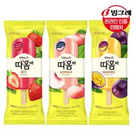 상품 이미지: 빙그레 따옴바 3종 40개 세트 /아이스크림