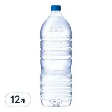 상품 이미지: 웅진 깊을수록 무라벨, 2L, 12개