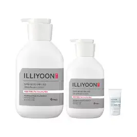 상품 이미지: 일리윤 울트라리페어 로션 528ml, 1개 + 로션 350ml, 1개 + 증정 (로션, 50ml, 1개 )