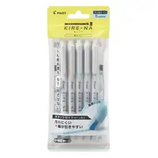상품 이미지: 파이롯트 키레나 5종 세트, 페일 핑크, 페일 오렌지, 페일 그린, 페일 블루, 웜그레이, 1세트