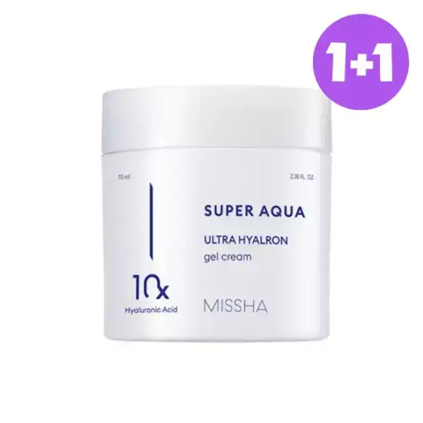 상품 이미지: [1+1][미샤] 수퍼아쿠아 울트라 히알론 젤크림 70ml