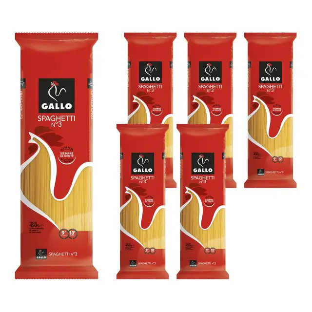 상품 이미지: GALLO 스파게티 No 3, 450g, 6개