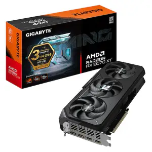 상품 이미지: 기가바이트 GIGABYTE RX 9070 XT GAMING OC D6 16GB 제이씨현 Hlu
