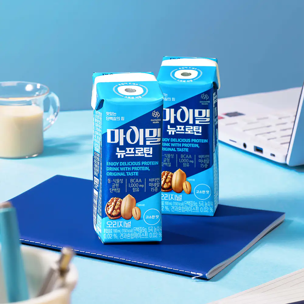 상품 이미지: 마이밀 뉴프로틴 오리지널 단백질음료 190ml, 60개
