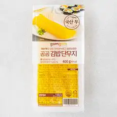 상품 이미지: 곰곰 김밥단무지, 400g, 1개