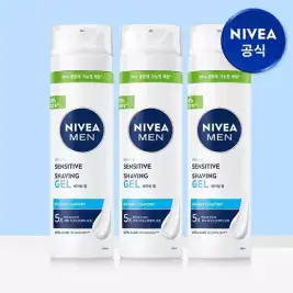 상품 이미지: 니베아 맨 센서티브 쉐이빙 젤 200ml 3개