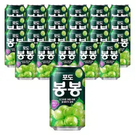 상품 이미지: [해태음료] 봉봉 포도, 340ml, 24개