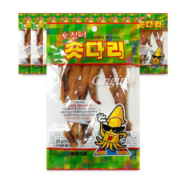 상품 이미지: 한양식품 오징어 숏다리 20g x10개