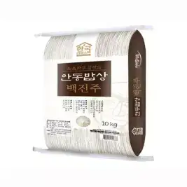 상품 이미지: 한국라이스텍_안동밥상 백진주 10kg 백미