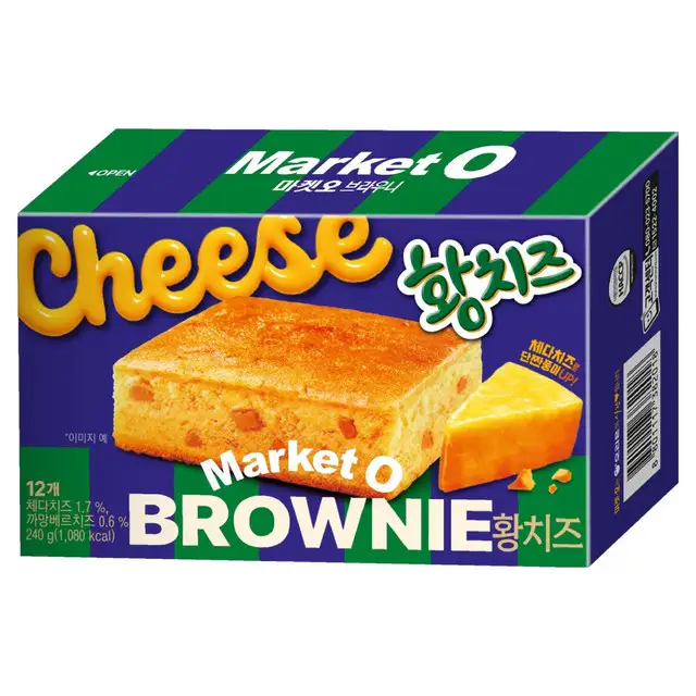 상품 이미지: 마켓오 황치즈 12p, 240g, 1개