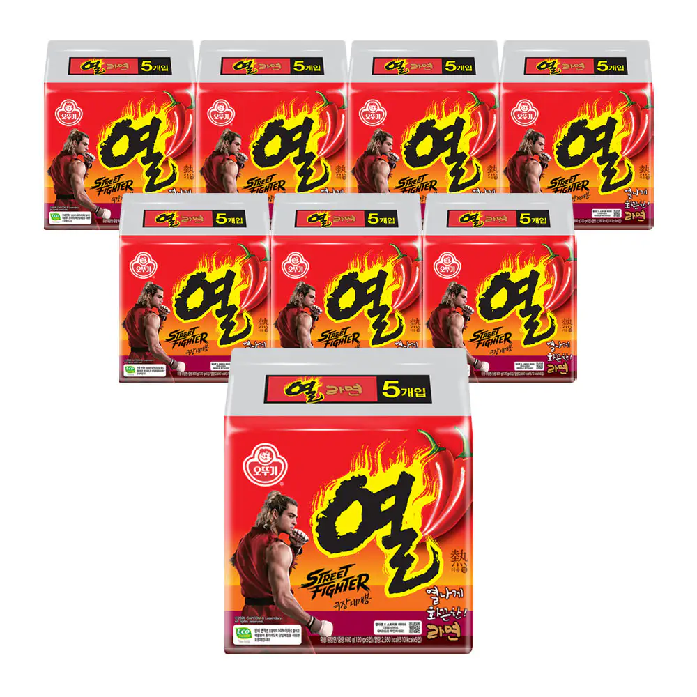상품 이미지: 오뚜기 열라면 120g, 40개