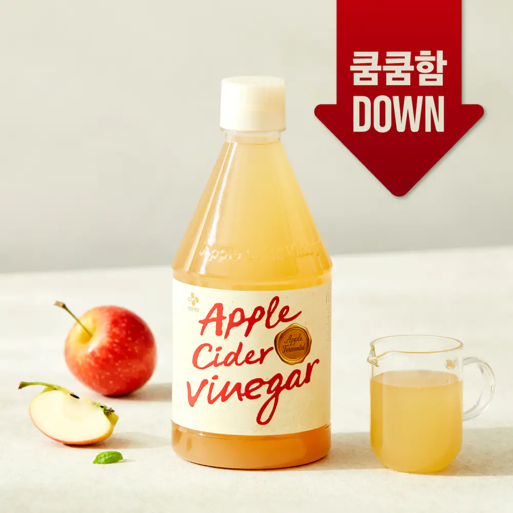 상품 이미지: CJ 애사비 사과식초 애플사이다비니거 750ml, 1개