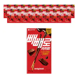 상품 이미지: 롯데웰푸드 빼빼로 초코 55g, 20개