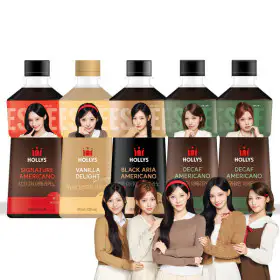 상품 이미지: (1+1) 할리스 시그니처 페트커피 골라담기(12+12입) 시그니처/블랙아리아/바닐라로우슈거/디카페인/리센느픽