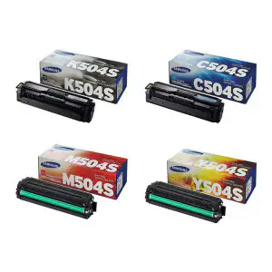 상품 이미지: 삼성 CLT-K504S C504S M504S Y504S 컬러 정품 토너 세트