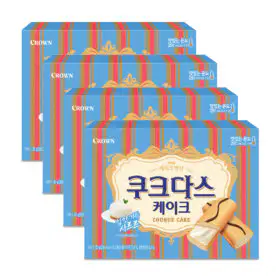 상품 이미지: 쿠크다스 케이크 154g 4팩