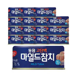 상품 이미지: 동원 마일드참치 90g, 16개