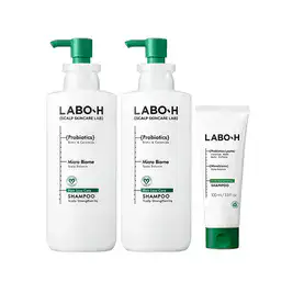 상품 이미지: 라보에이치 탈모케어 두피강화 샴푸, 400ml 2개 + 증정(샴푸 100ml, 1개)