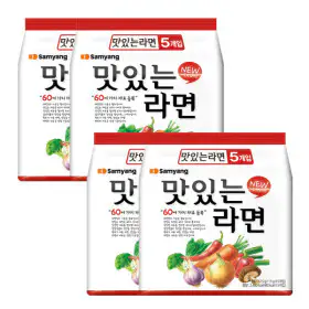 상품 이미지: 삼양 맛있는라면 20입 (5입 x 4개) /멀티팩
