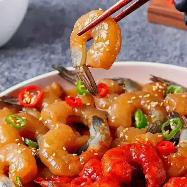 상품 이미지: 왕새우 선별 손질된 간장 깐 새우장 500g