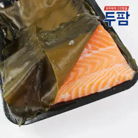 상품 이미지: 자연숙성 다시마 숙성 연어 500g (곤부지메)